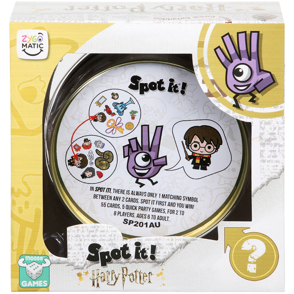 Moose Games Spot It Harry Potter Card Game