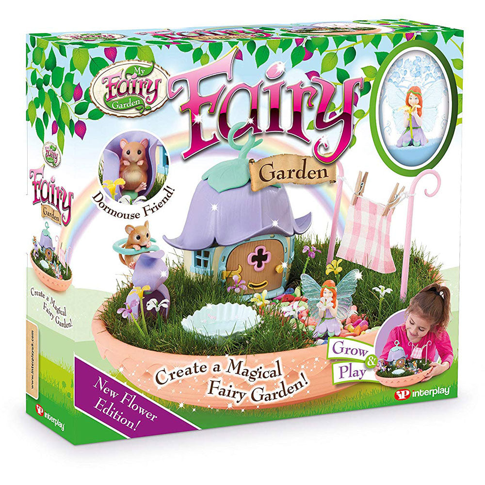 My Fairy Garden Grow & Play Value Pack - Enchanted Magical Indoor Fairy Garden & Unicorn Garden with Caravan