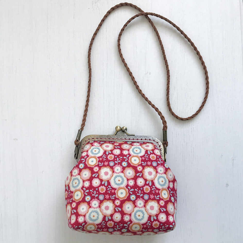 MinZ Studio Handmade Tilda Floral Vintage Clasp Purse - Reina