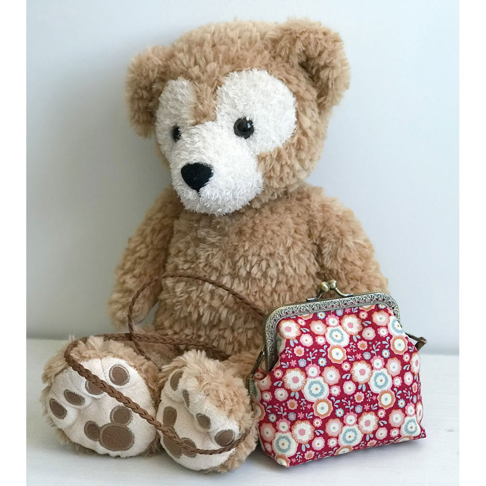 MinZ Studio Handmade Tilda Floral Vintage Clasp Purse - Reina