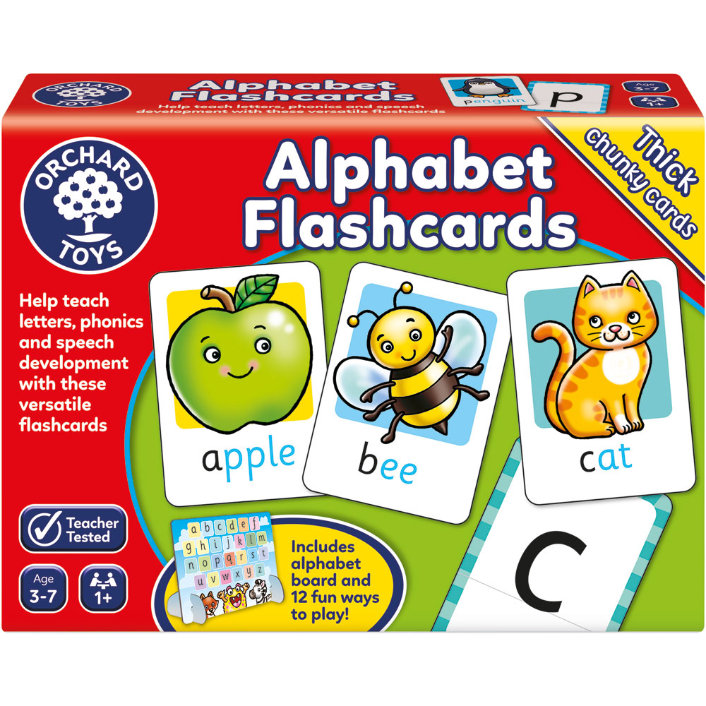 Orchard Toys Alphabet Flashcards Learning Game