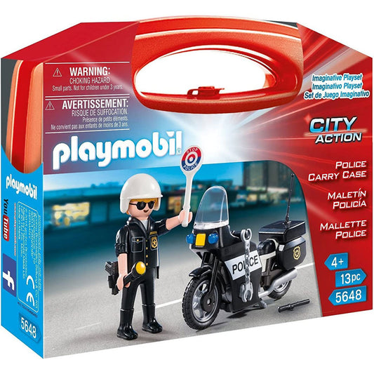 Playmobil City Action 5648 Police Carry Case