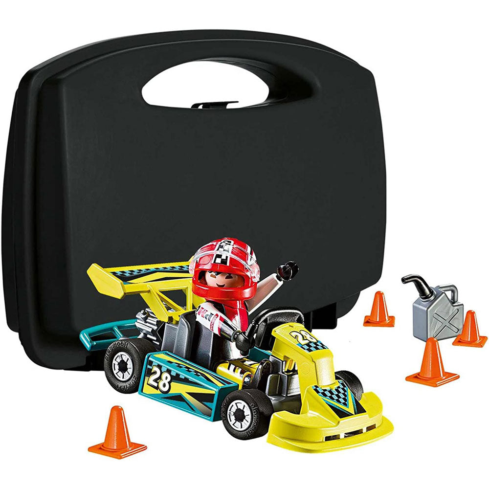 Playmobil Action 9322 Go Kart Racer Carry Case
