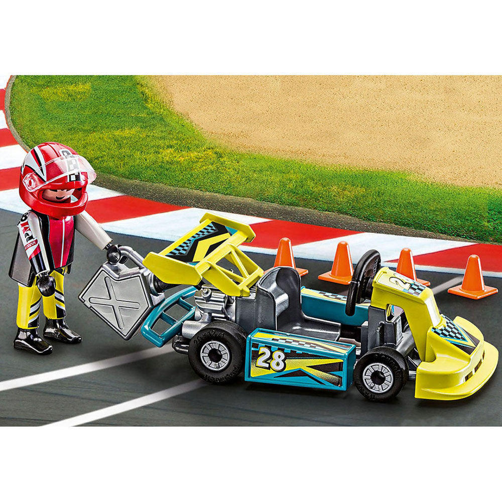 Playmobil Action 9322 Go Kart Racer Carry Case