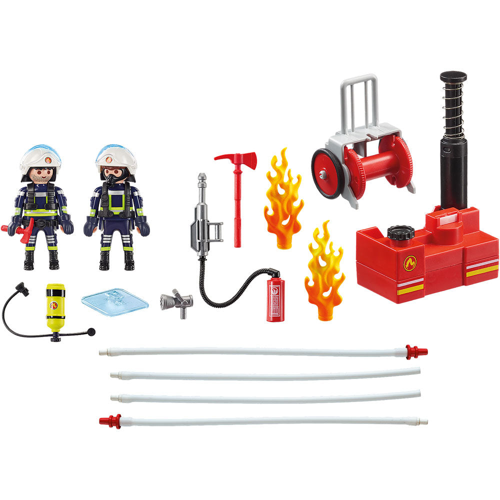 Playmobil City Action 9468 Firefighters with Water Pump