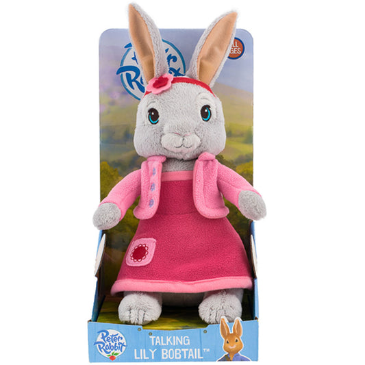 Peter Rabbit Talking Plush: Lily Bobtail