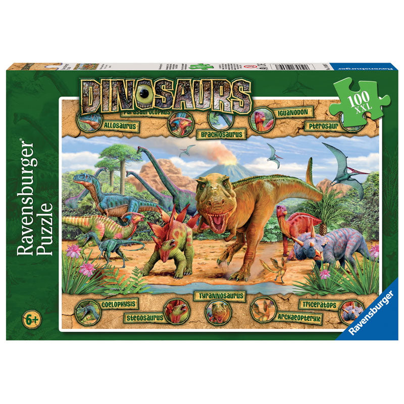 [DISCONTINUED] Ravensburger Dinosaurs 100pc Puzzle