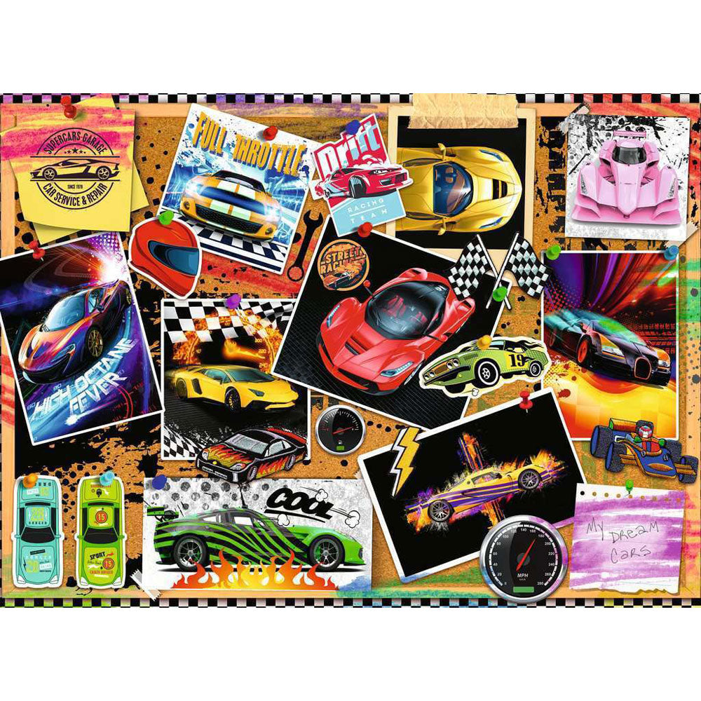 Ravensburger Dream Cars Puzzle 100pc