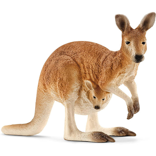 Schleich Wild Life Kangaroo Animal Figurine