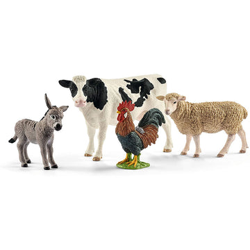 Schleich Farm World Animal Figurine Starter Set