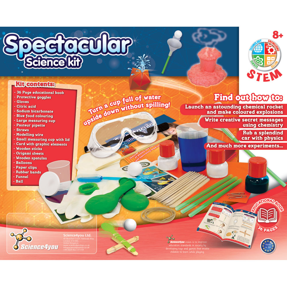 Science4you Spectacular Science Kit