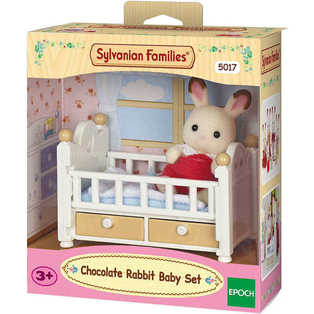 Sylvanian Families Chocolate Rabbit Baby Set