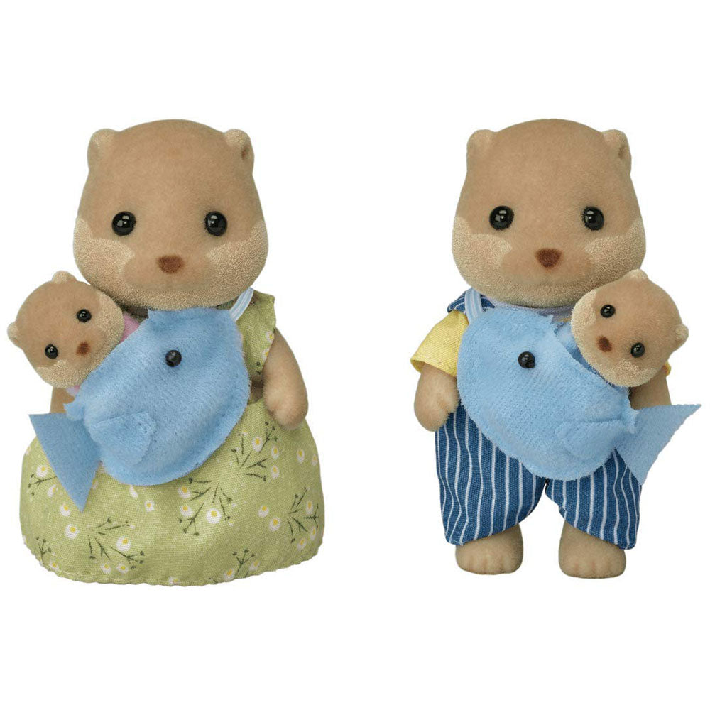 Sylvanian Families Family Value Pack - Yellow Labrador & Splashy Otter