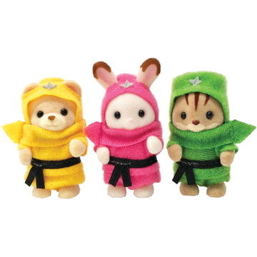 Sylvanian Families Baby Trio: Ninja