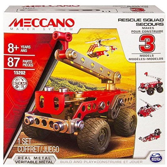 Meccano 3 Model Set 15202 Fire Engine