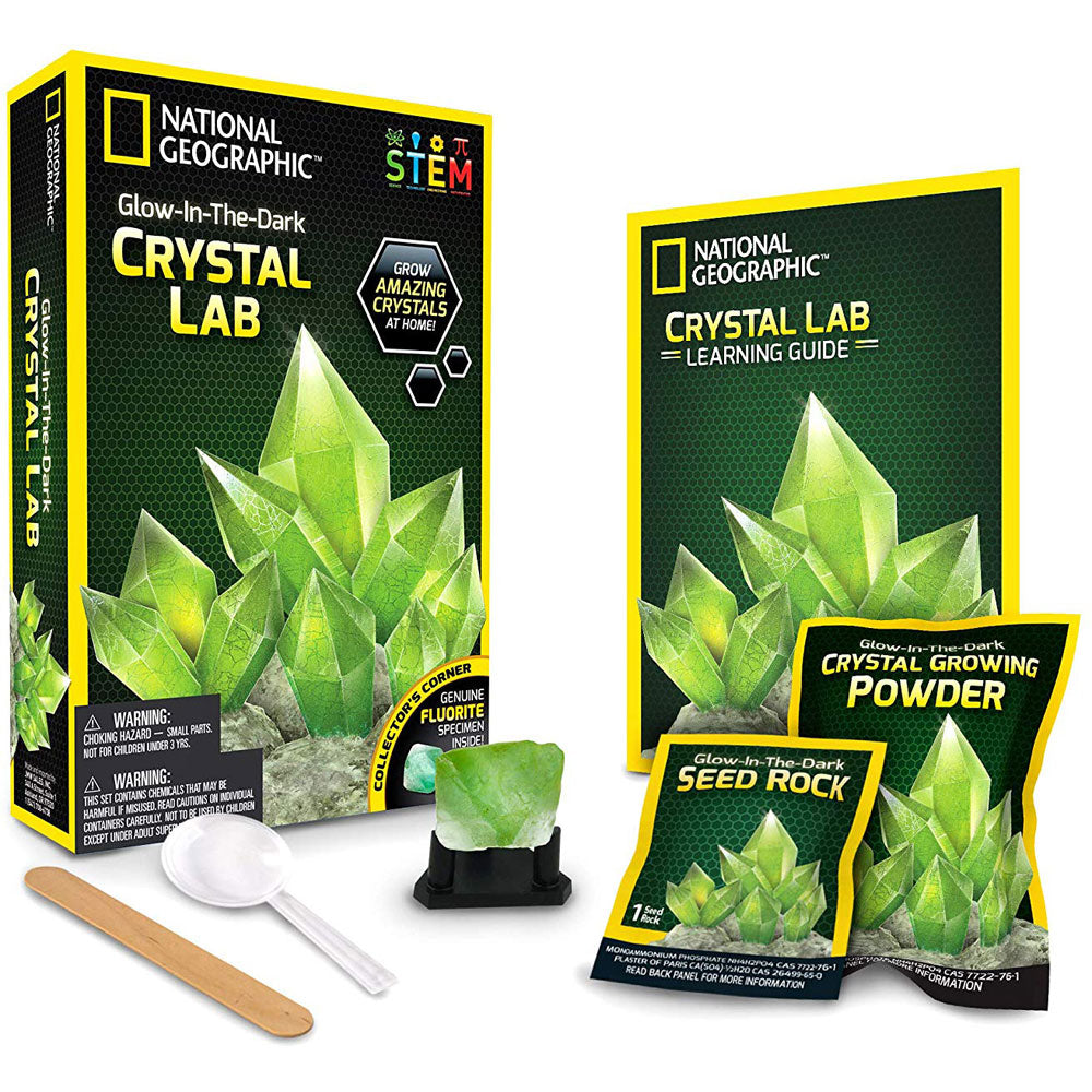 National Geographic Science Value Pack: Crystal Lab + Dino Fossil