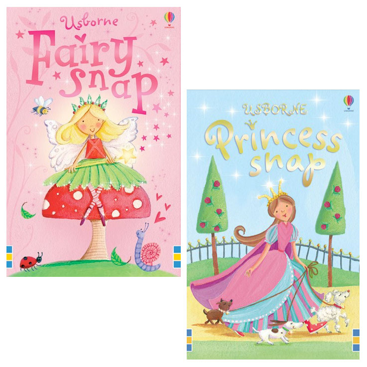 Usborne Snap Card Game Value Pack: Fairy + Princess