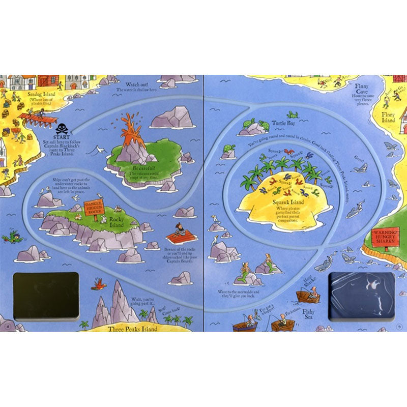 Usborne Wind-Up Pirate Ship Book
