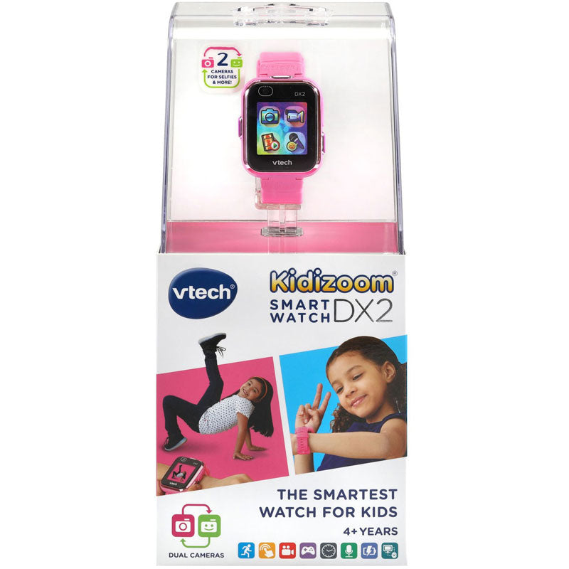 VTech Kidizoom Smart Watch DX2 Value Pack - Pink & Black