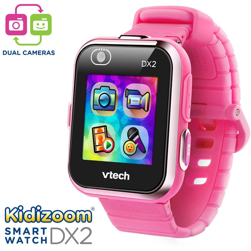 VTech Kidizoom Smart Watch DX2 Value Pack - Pink & Black