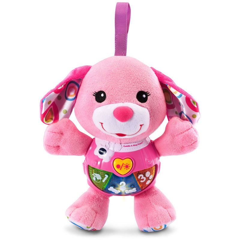 VTech Plush Little Singing Puppy Pink