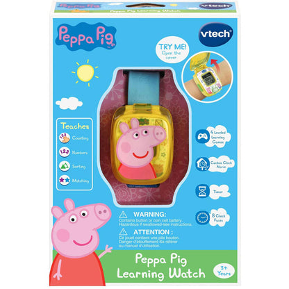VTech Peppa Pig Learning Watch - Blue