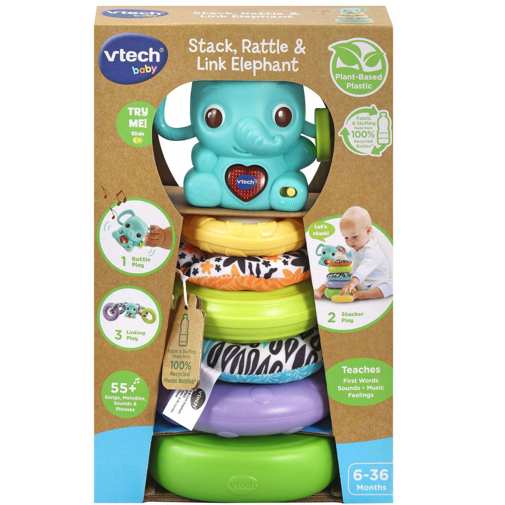 VTech Stack, Rattle & Link Elephant