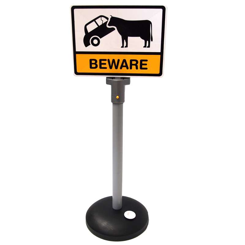 [DISCONTINUED] Sunshine Kids Interactive Talking Road Sign and Stand