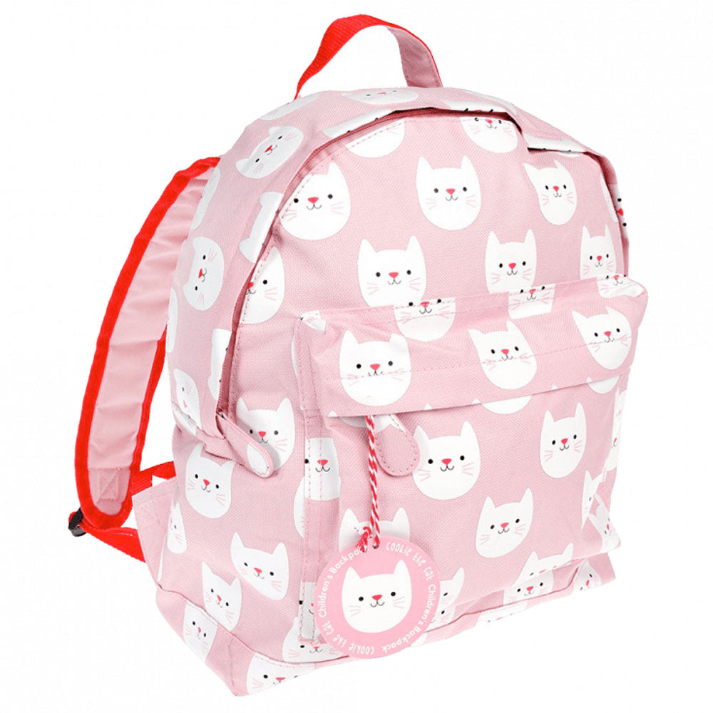 Rex London Cookie the Cat Pink Backpack
