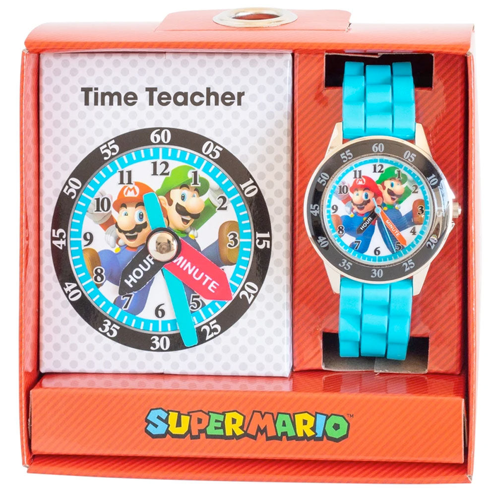 You Monkey Time Teacher Watch Value Pack: Disney Frozen + Super Mario