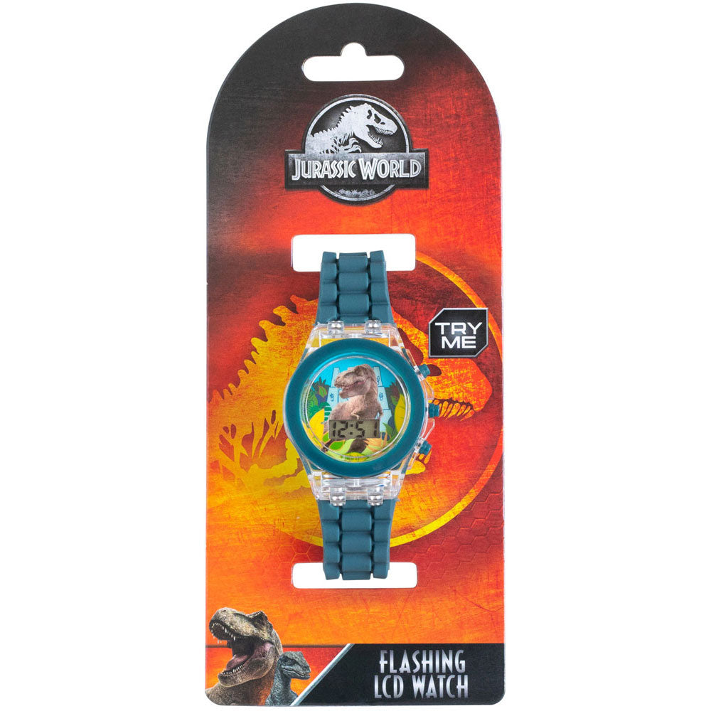 You Monkey Flashing Light Up Jurassic World Digital LCD Watch