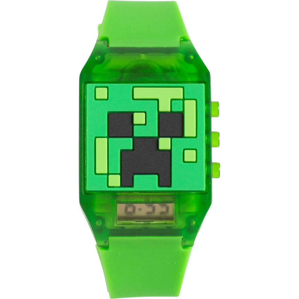 You Monkey Flashing Light Up Minecraft Digital LCD Watch