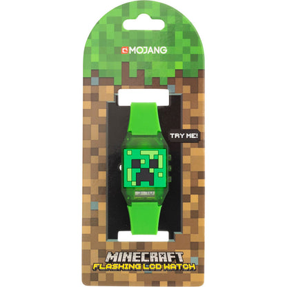 You Monkey Flashing Light Up Minecraft Digital LCD Watch