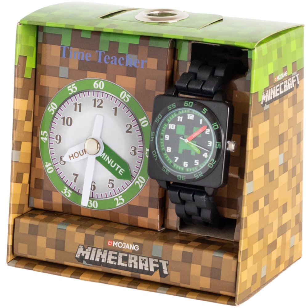 You Monkey Minecraft Time Teacher Watches Value Pack - Green & Purple