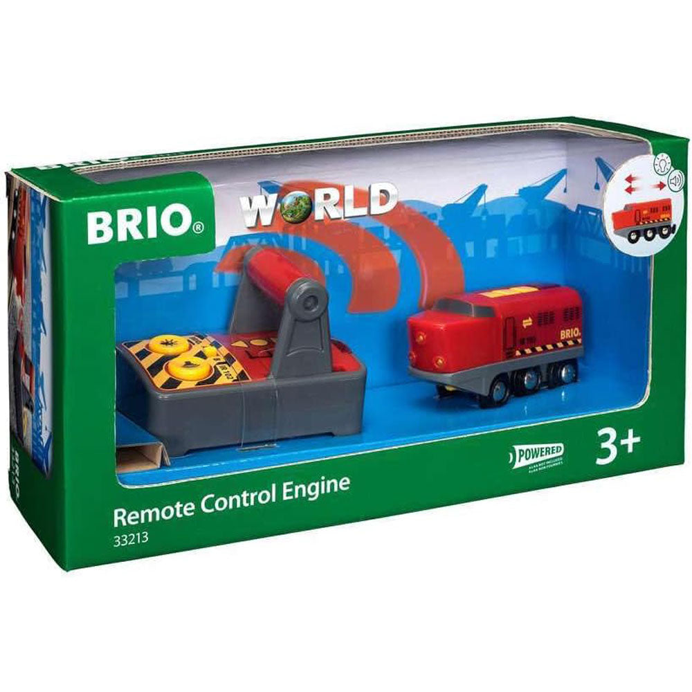 Brio Railway Value Pack - Remote Control Engine, Action Locomotive & Battery Powered Engine