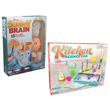 The Amazing Squishy Brain & Kitchen Science Lab Educational Toys by SmartLab Toys