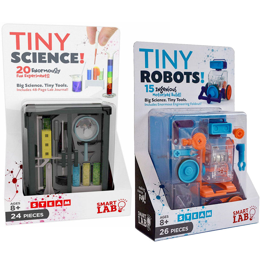 Tiny Science & Robots Value Pack by SmartLab Toys