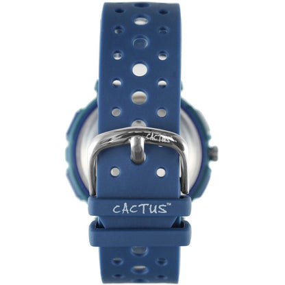 Cactus Blue Combo Kids AnaDigi Watch back view