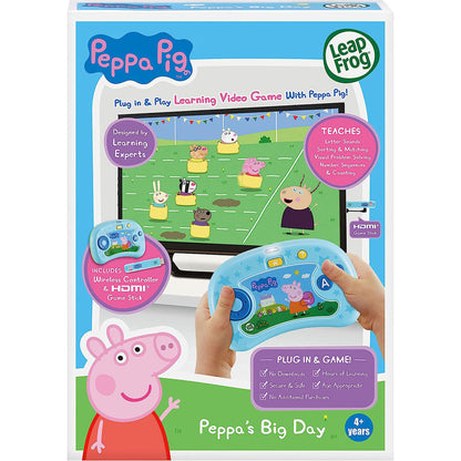 Peppa Pig Peppa’s Big Day Video Game by LeapFrog for boys and girls
