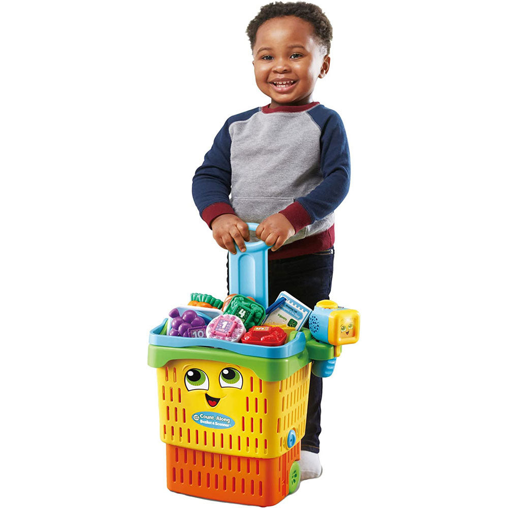 Count-Along Basket & Scanner Educational Toy by LeapFrog for kids aged 2 years and up