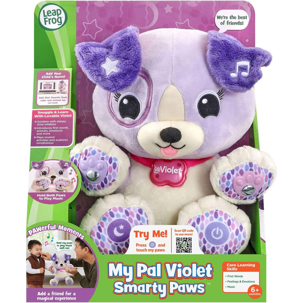 LeapFrog My Pal Violet Smarty Paws Plush Interactive Puppy