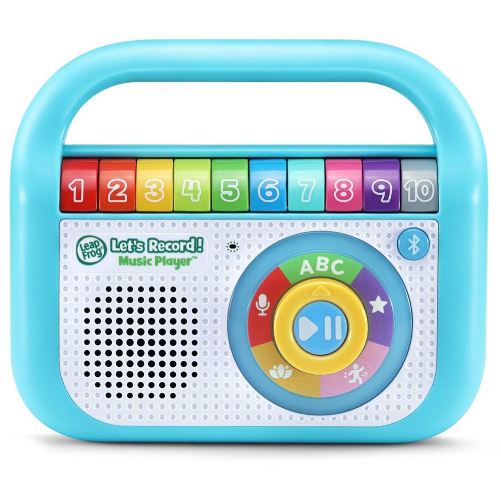 Let's Record Music Player Learning Toy by LeapFrog for toddlers and preschoolers