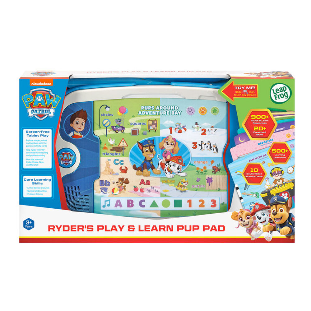 PAW Patrol Ryder’s Play & Learn Pup Pad Educational Toy by LeapFrog