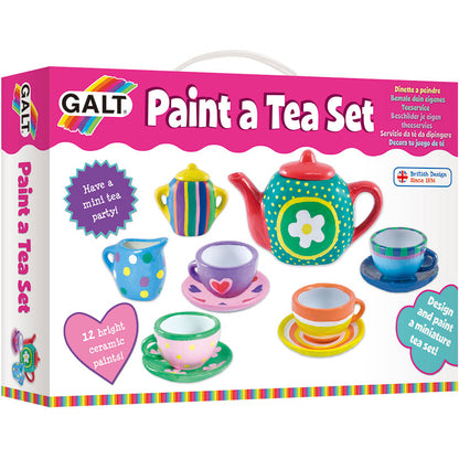 Paint a Tea Set Craft Kit by Galt in box packaging
