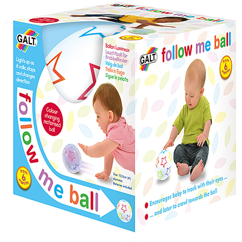 Galt Follow Me Ball & VTech Shaking Sounds Tambourine Value Pack