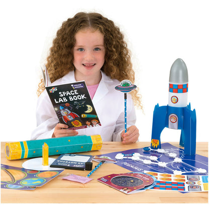 Galt Value Pack - Science Explore & Discover Space Lab & Tell The Time Set