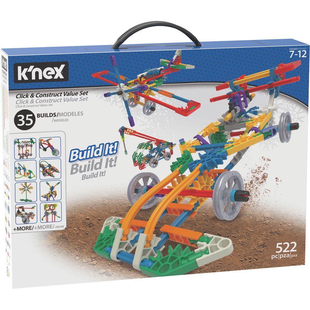 K'Nex 18026 Click & Construct Value Building Set