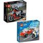 LEGO Value Pack - Technic 42132 Motorcycle & City 60392 Police Bike Car Chase