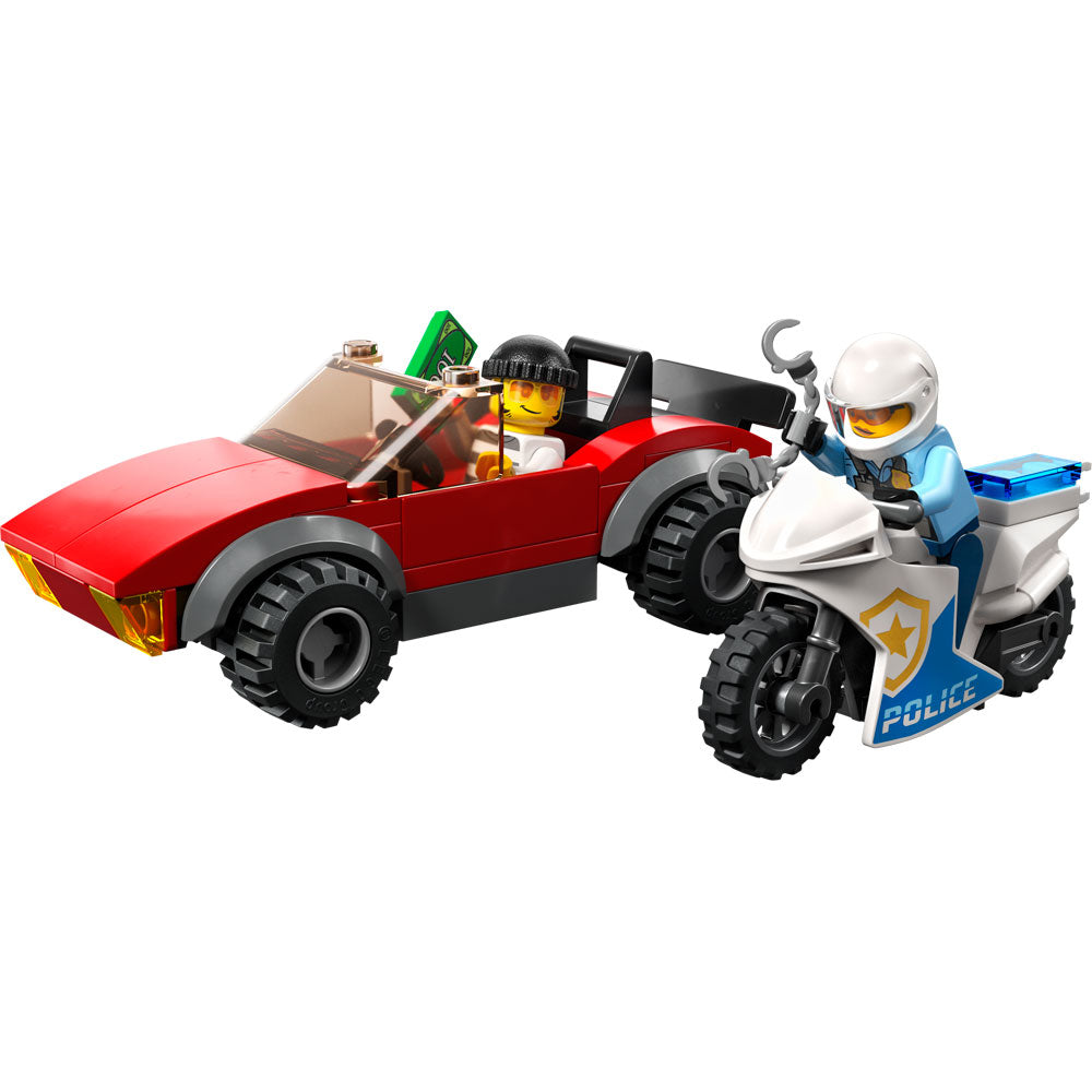 LEGO Value Pack - Technic 42132 Motorcycle & City 60392 Police Bike Car Chase