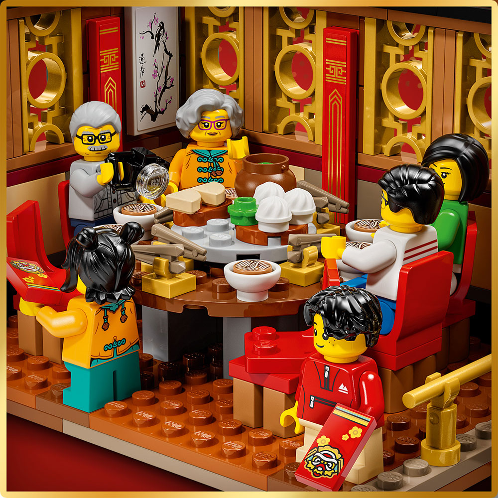 LEGO The Spring Festival 80113 Family Reunion Celebration
